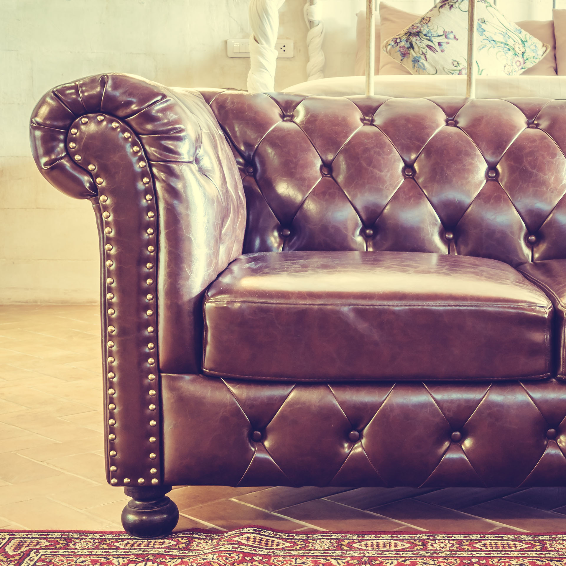 psychology, leather couch